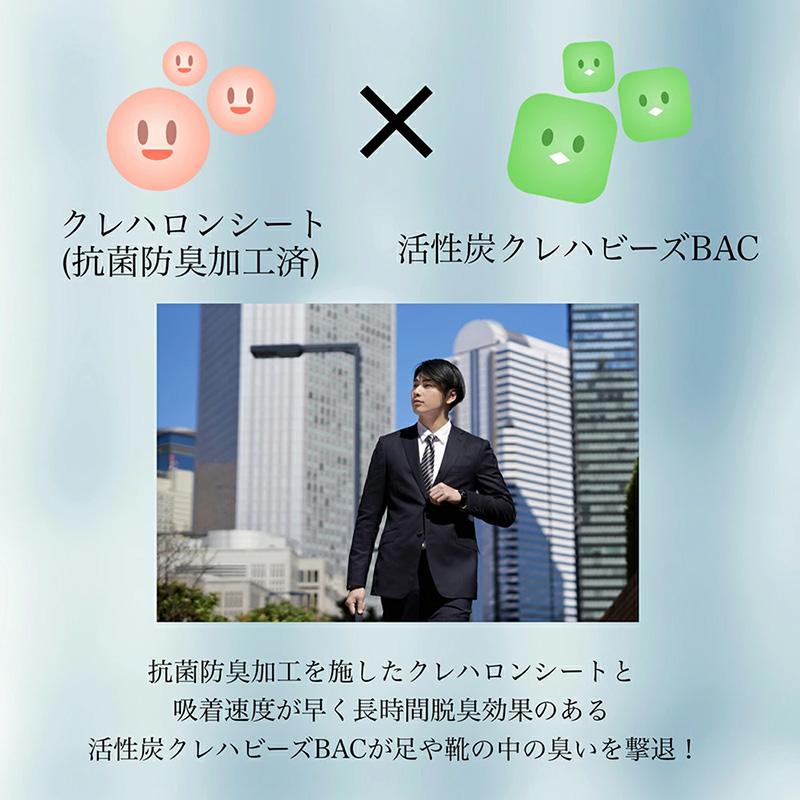 アクティカ No.100 インソール 中敷き クレハロンインソール 作業靴 安全靴 工場 ムレ ニオイ 園芸 農業 消臭 通気性 エアークッション効果 24.0cm~28.0cm 三カD |  | 07