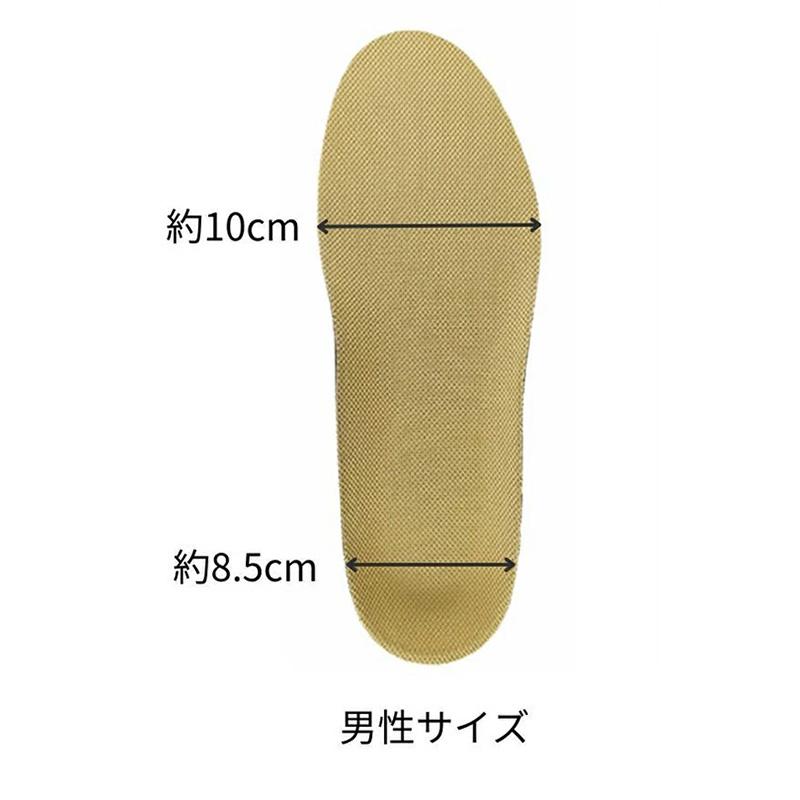 腰痛防衛隊 No.245 インソール 中敷き 衝撃吸収 高反発 メンズ 男性 抗菌 防臭 ニオイ対策 3D形状 立体 カップインソール 歩行アシスト 補助 土ふまず 三カD |  | 12