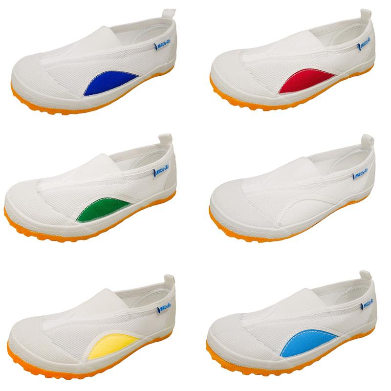 教育シューズA (エース) カラー選択 サイズ選択 14.0cm〜20.5cm 運動靴 上履き 体育館 学校用シューズ 子供 キッズ シューズ メッシュ生地 通気性 三カD | 