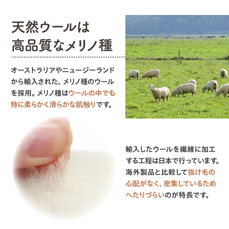 ウールインソール No.106 木原産業 メンズ レディース 大人 クレハロン 中敷き S~LL 暖かい 冷え対策 天然羊毛100％ 防寒 消臭 ムレ ニオイ対策 衝撃吸収 三カD |  | 06