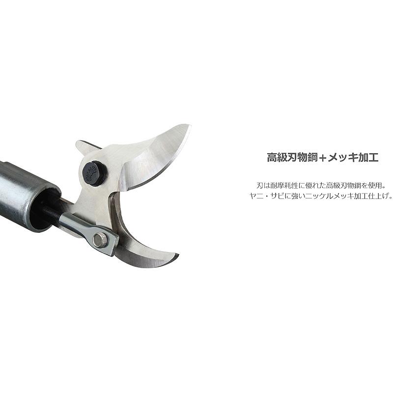 高枝充電1.0 バッテリー 充電器付 N-780 26mm×約2000本切断 ニシガキ工業 剪定ばさみ 鋏 枝切 充電式 コードレス ハイパワー 高所 三冨D |  | 05