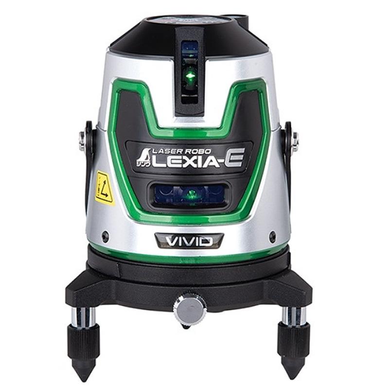 レーザーロボ LEXIA-E VIVID 51 グリーン 70889 173×128×128mm 1200g ボディー部 直径 100mm 電子 水平 センサー モーター方式 レクシア シンワ測定 代引不可 | 