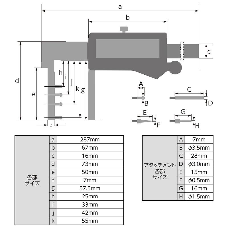 デジタルノギス ネック測定 200mm 防水 防塵 19837 287×87×20mm 200g 内 外溝 外側測定 文字高13mm 測定値固定 デジタル ノギス シンワ測定 シンワ H |  | 03