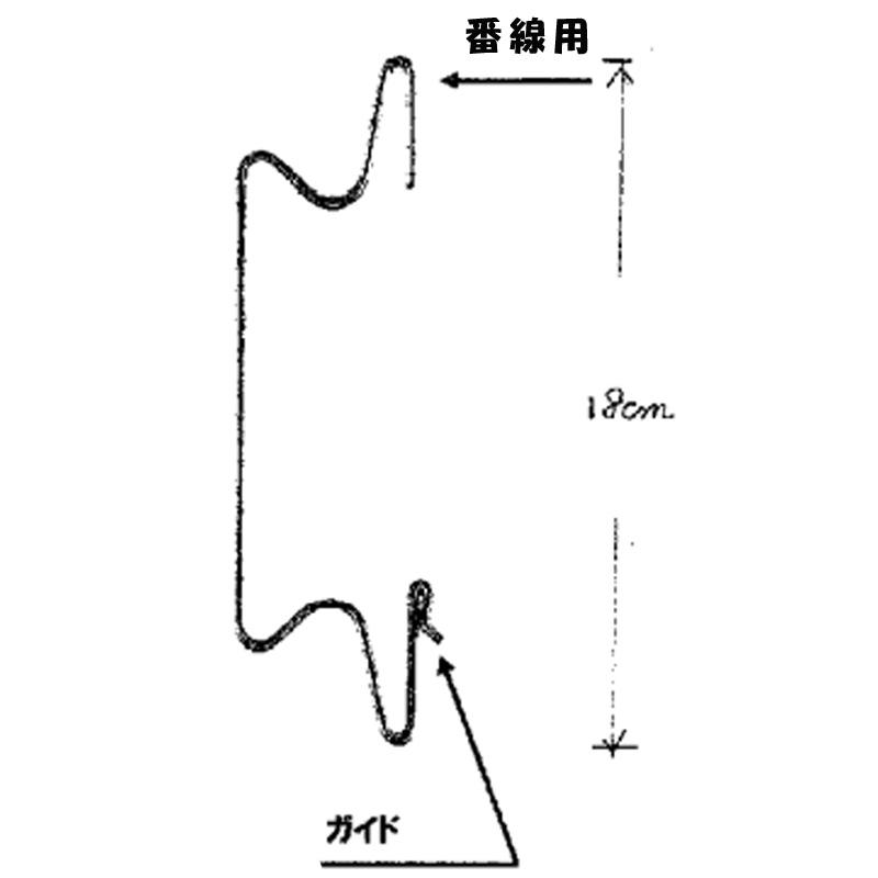 誘引フック 番線用 1000個 全長18cm 栽培 誘引 トマト 育苗 農業 園芸 作物 畑 ガーデニング アイセー 愛星特発大阪 タS 代引不可 |  | 02