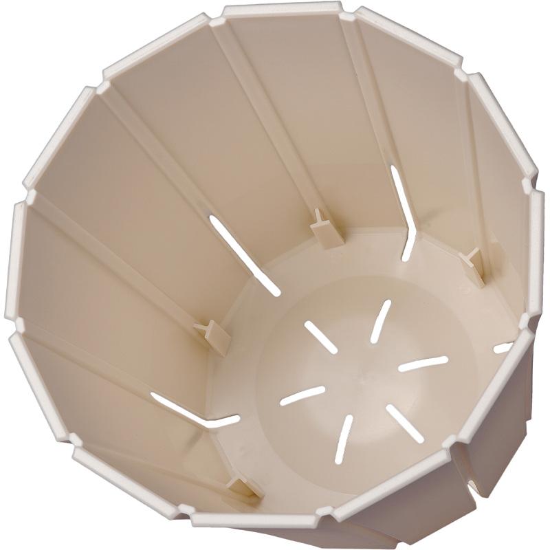 32個 スリットオアシス 8号 ホワイト 240×243mm 7L 鉢 観葉植物 インテリア 白 おしゃれ シンプル 寸胴型 アップルウェアー タS D |  | 04