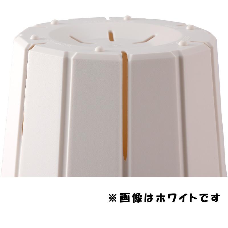20個 スリットオアシス 10号 ダークグレー φ300×H304mm 14L 鉢 観葉植物 インテリア おしゃれ シンプル 寸胴型 アップルウェアー タS D |  | 06