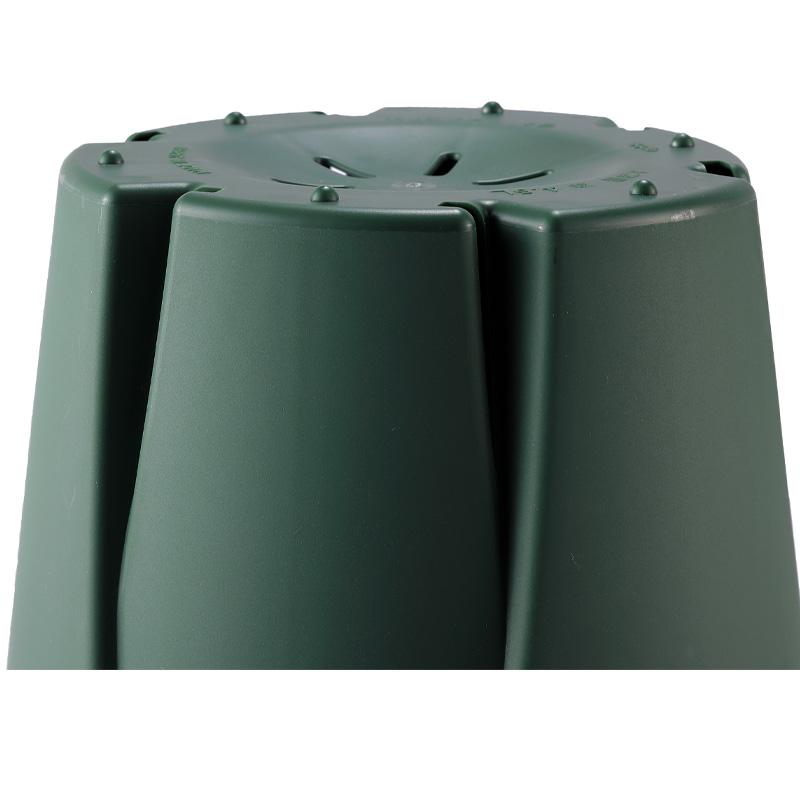 80組 根っこつよし3号 5個組 グリーン φ90×H138mm 0.2L 鉢 緑 多肉 観葉 宿根草 1年草 植物 シンプル 寸胴型 アップルウェアー タS D |  | 02