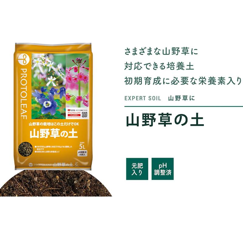 10袋 山野草の土 5L 山野草 植物 園芸 ガーデニング プロトリーフ PROTOLEAF カ園 代引不可 個人宅配送不可 |  | 02