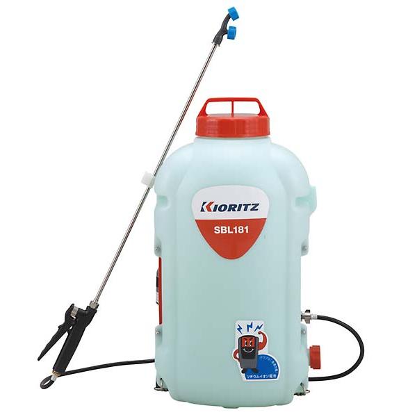 KIORITZ/共立 リチウムバッテリー式背負動力噴霧器 SBL182 動噴/電動 丸T D | 