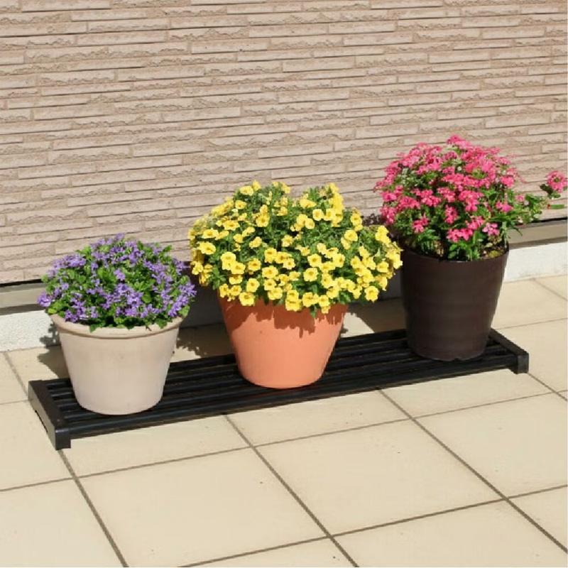 10個 daim プランターボード 幅90cm 耐荷重約20kg スチールパイプ 多肉植物 花 植物 鉢置き スタンド ガーデニング DAIM 第一ビニール 代引不可 個人宅配送不可 |  | 04