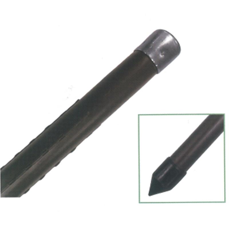 25個 ガツンと杭 φ20mm×1800mm 杭 クイ 打ち込み イボ付き支柱 結束 ズレ防止 防獣 植木 添木 補強用 庭 ガーデニング 第一ビニール 代引不可 個人宅配送不可 | 