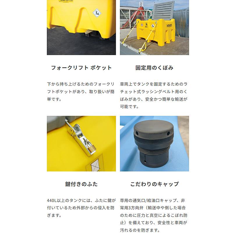 OG5113 軽油900L+AdBlue100LタンクAssy Option仕様 オートストップノズル付 横幅1530×奥行910×高1150mm 軽油運搬給油タンク 12V KBL ケービーエル 代引不可 |  | 02