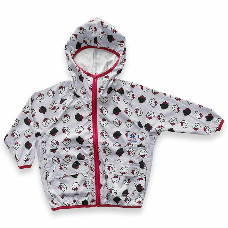 ハローキティ ウィンドブレーカー 女の子 モンクワ ヤッケパーカー ウインドブレーカー monkuwa MKK21109 HELLO KITTY 庭 汚れ防止 サンリオ ガーデニング T志 Z |  | 10
