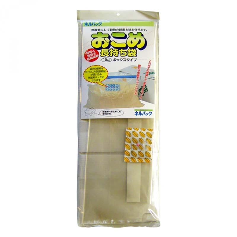 ネルパック おこめ長持ち袋 10kg ボックスタイプ お米 米 コメ 酸化 虫 乾燥 臭い カビ 鮮度 保存 保管 鮮度 酸化 脱酸素剤 長持ち おすすめ 一色本店 中GH |  | 01