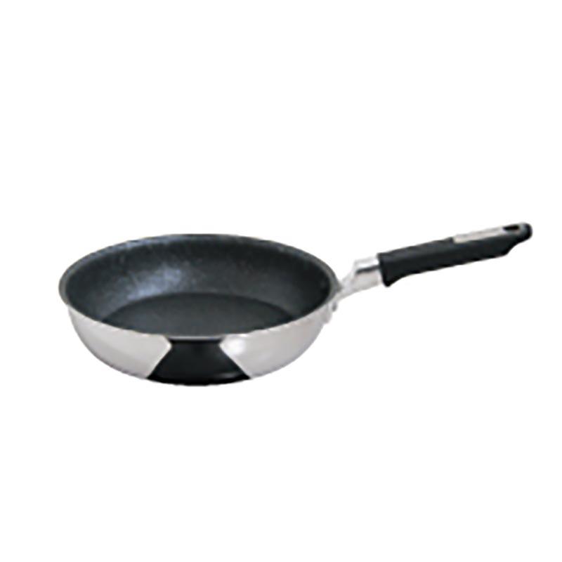 クワトロプラス IH フライパン 22cm IH対応 テフロン 日本製 ウルシヤマ金属 金TD | 