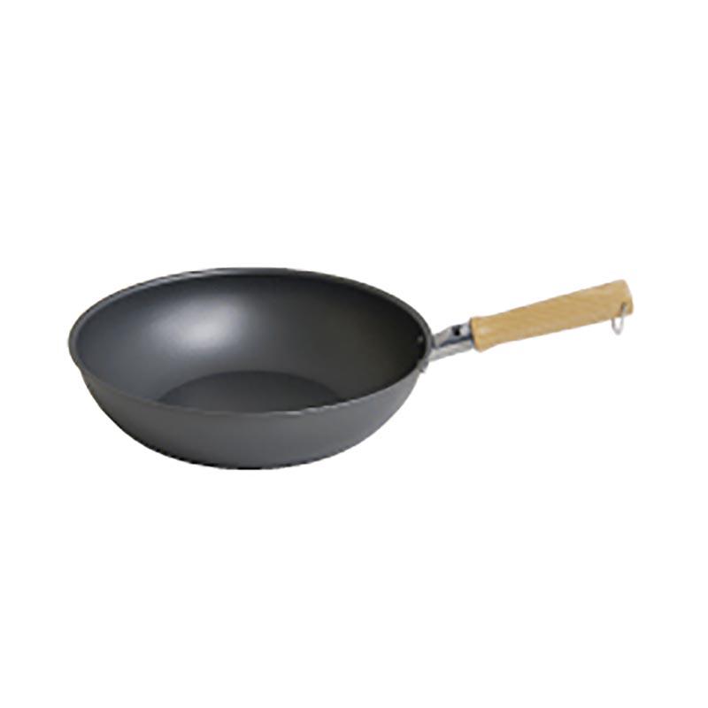 鉄匠 いため鍋 30cm IH対応 鉄 日本製 ウルシヤマ金属 金TD | 