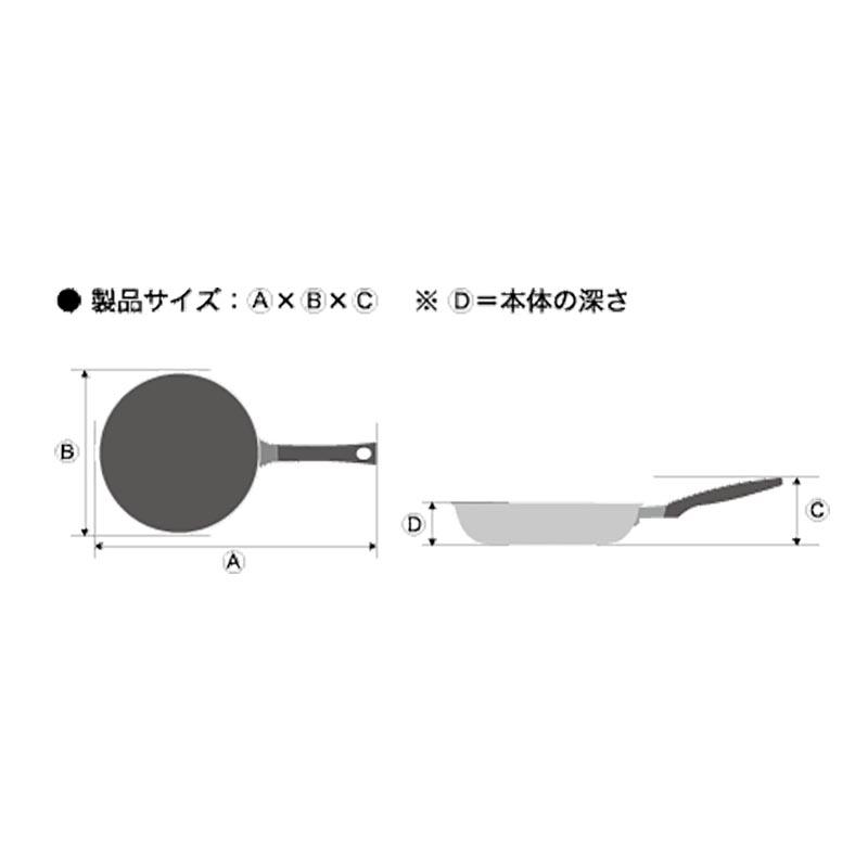 凛 フライパン 28cm アルミ テフロン ガス火専用 日本製 ウルシヤマ金属 金TD |  | 01