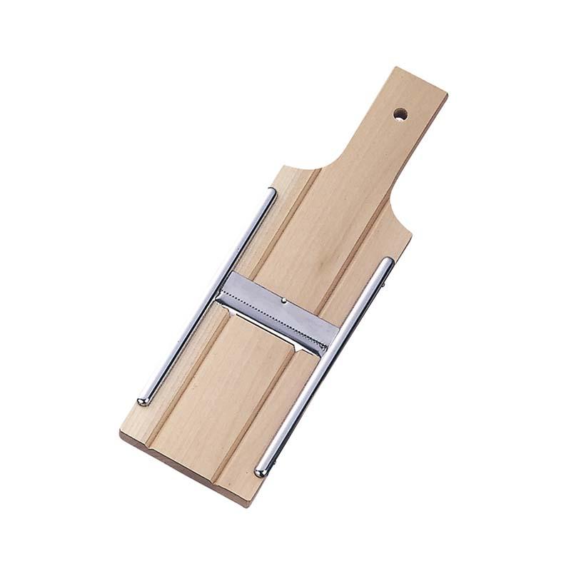 ジュジュ野菜調理器 けんつま突 スライサー カッター 千切り 木製 ステンレス 日本製 04009 小柳産業 H | 