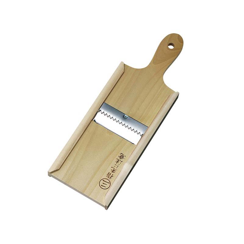 羽子板 切干突 スライサー カッター 千切り 切り干し突き 切干大根 木製 木柄 ステンレス 日本製 05010 小柳産業 H | 