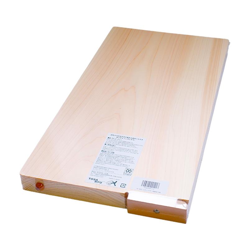 四万十ひの木スタンド付まな板 巾広 一枚板 44.5×24cm 木製まな板 まな板 ひのき ヒノキ 檜 桧 スタンド 木製 日本製 54004 小柳産業 H |  | 01
