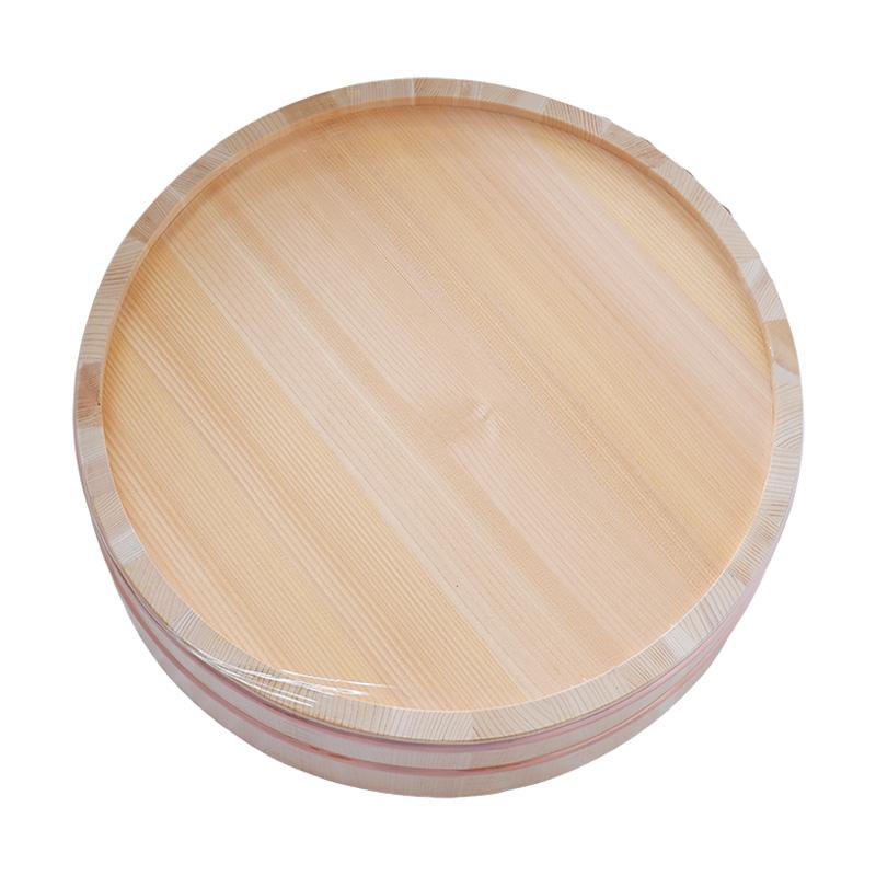 すし飯台 木曽さわら材 φ39cm 約1升 寿司飯台 飯台 すし桶 寿司桶 おひつ 木製 サワラ材 椹 日本製 60005 小柳産業 H |  | 03