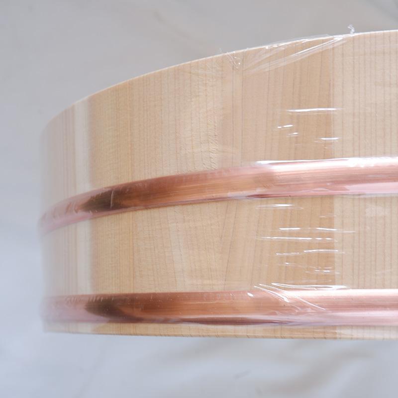 すし飯台 木曽さわら材 φ39cm 約1升 寿司飯台 飯台 すし桶 寿司桶 おひつ 木製 サワラ材 椹 日本製 60005 小柳産業 H |  | 04