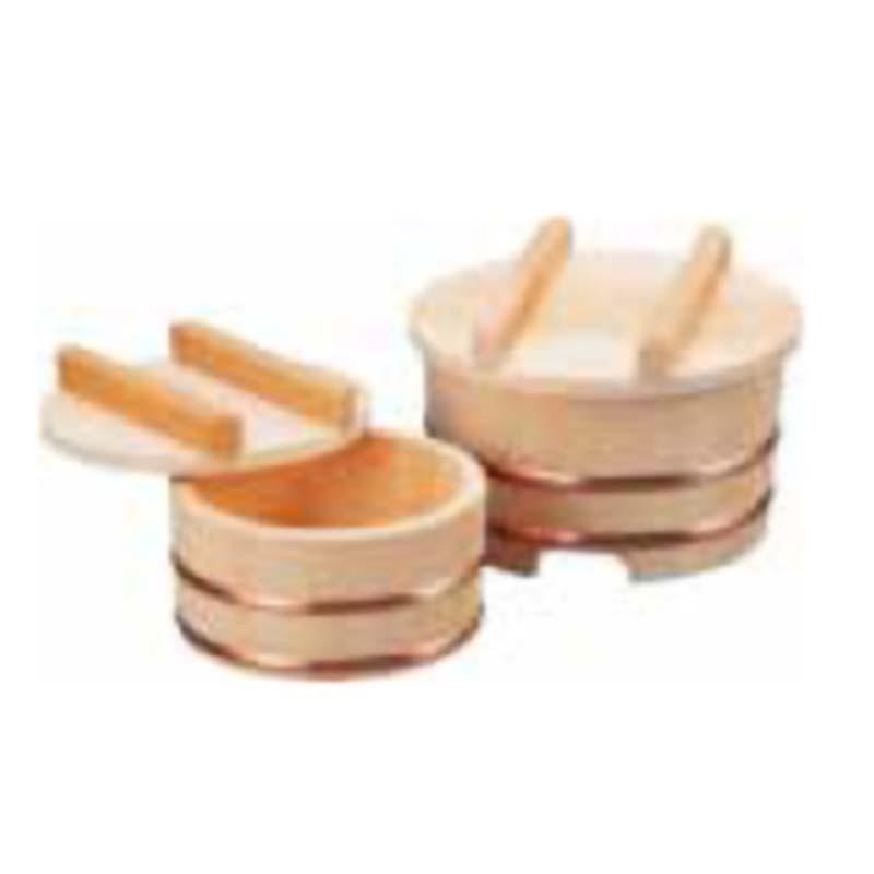 ちらし桶 木曽さわら材 φ15cm 約2合 のせびつ すし桶 寿司桶 おひつ お櫃 木製 サワラ材 椹 日本製 60031 小柳産業 H |  | 01