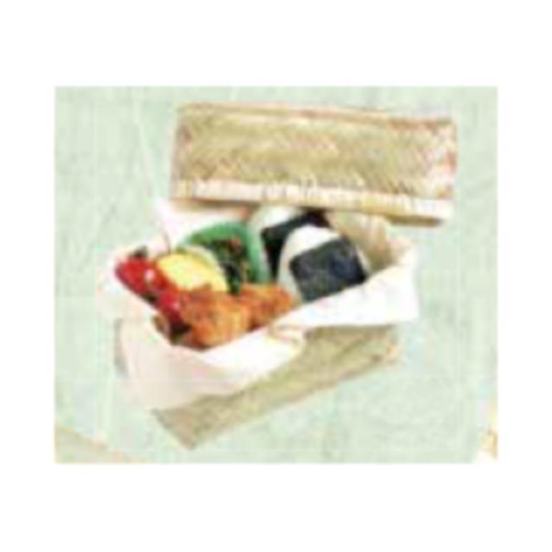 竹アジロ弁当箱 小 深型 竹編み 竹製 ランチボックス お弁当 おにぎり 小物入れ 天然素材 35081 小柳産業 H |  | 01