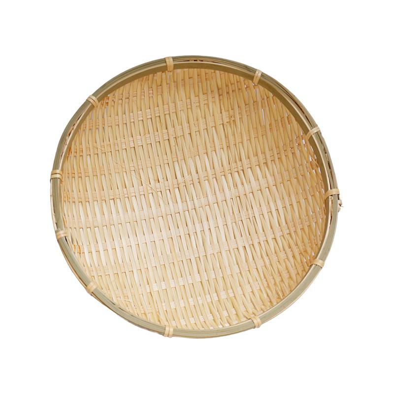 竹深ざる 22.5cm 竹製 ざる 竹ざる ザル 竹ザル 丸型 深型 深ザル かご 38061 小柳産業 H |  | 01