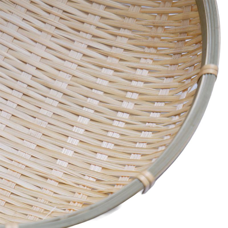 竹深ざる 22.5cm 竹製 ざる 竹ざる ザル 竹ザル 丸型 深型 深ザル かご 38061 小柳産業 H |  | 04