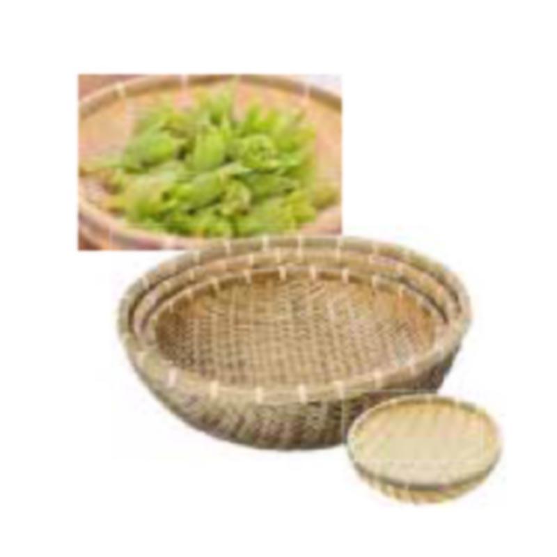 竹深ざる 36cm 竹製 ざる 竹ざる ザル 竹ザル 丸型 深型 深ザル かご 38074 小柳産業 H |  | 01