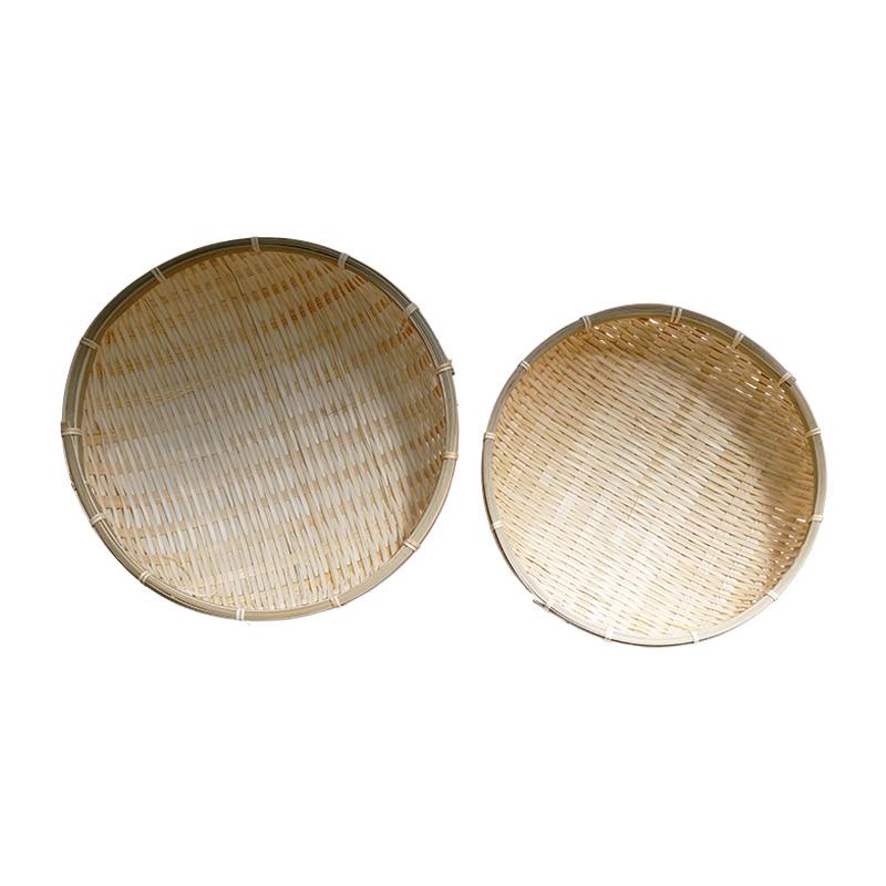 深ざる 2個セット 25.5cm 28.5cm 竹製 ざる 竹ざる ザル 竹ザル 丸型