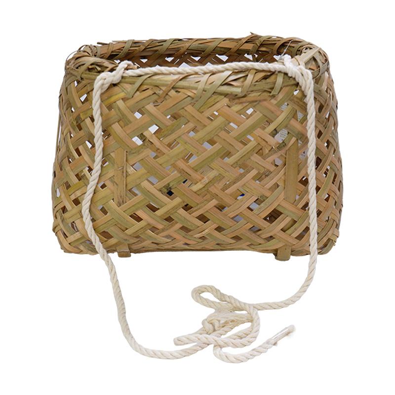 腰篭 小判型 ひも付 収穫かご 腰かご 籠 竹製 45056 小柳産業 H |  | 03