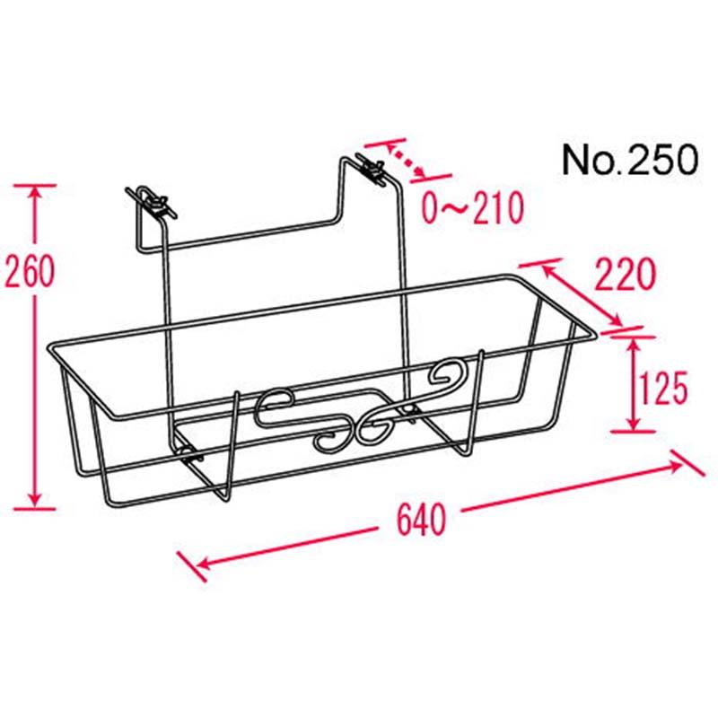 フラワーエンゼル ST型 No.250 黒色 小KD |  | 02