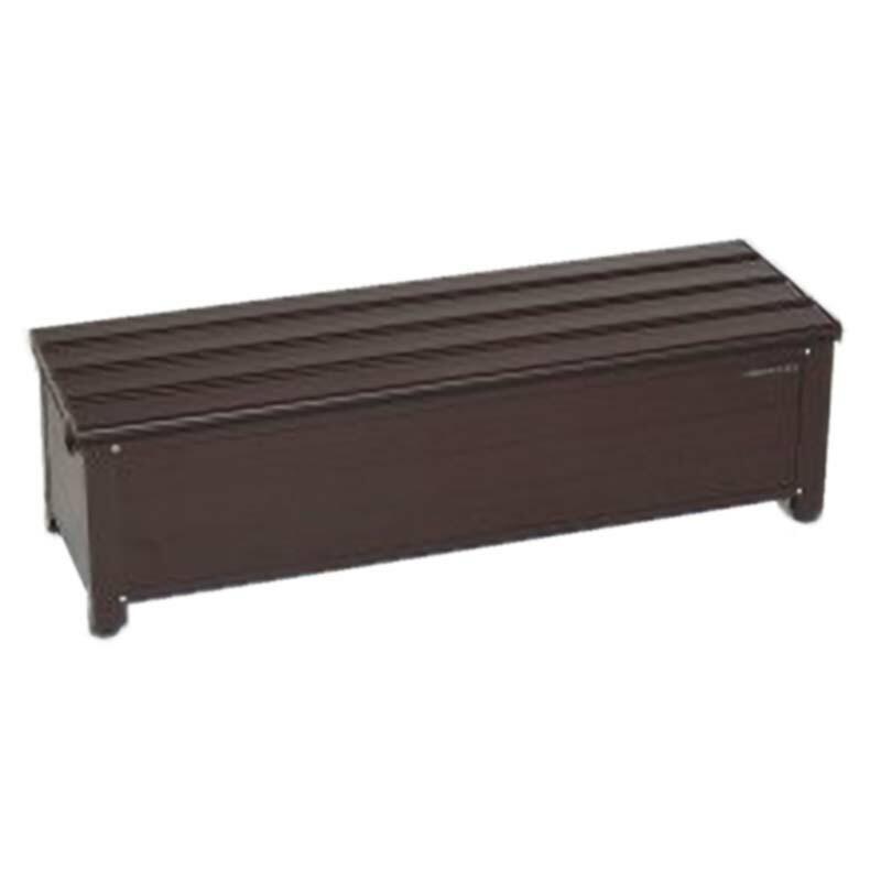 アルミ踏み台ストッカー 114 (南京錠金具付き) AFS-114N 収納庫 ベンチ型 収納 ボックス ベランダ台 アルミ製 組立式 グリーンライフ アM 返品不可 代引不可 |  | 01