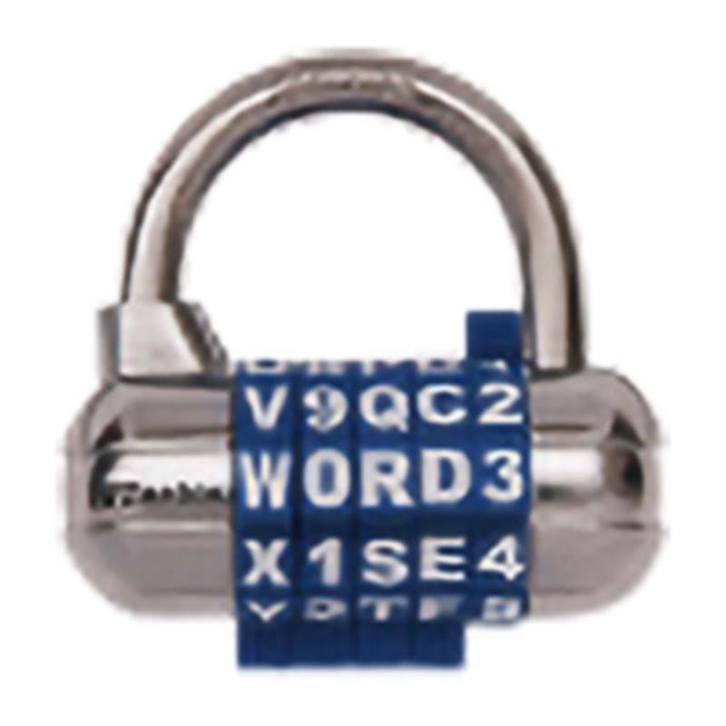 マスターロック ワード可変式南京錠 ブルー 1534JADBLU ワード 番号 可変式 南京錠 Master Lock アMD | 