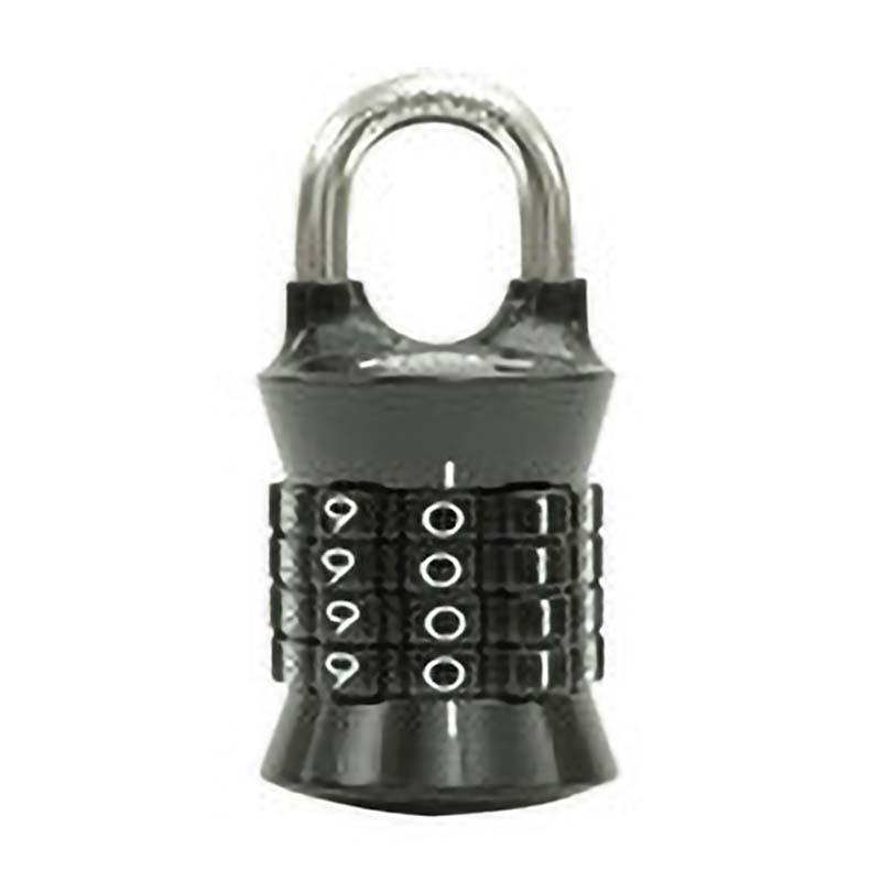 マスターロック ナンバー可変式南京錠 ブラック 1535JADBLK ナンバー 番号 可変式 南京錠 Master Lock アMD | 