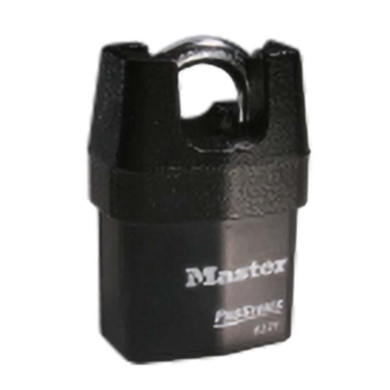 24個入 マスターロック シャックルガードタイプ南京錠 プロ仕様 6321JAD Master Lock 高耐候性 シャックルガード 屋外 南京錠 アMD | 