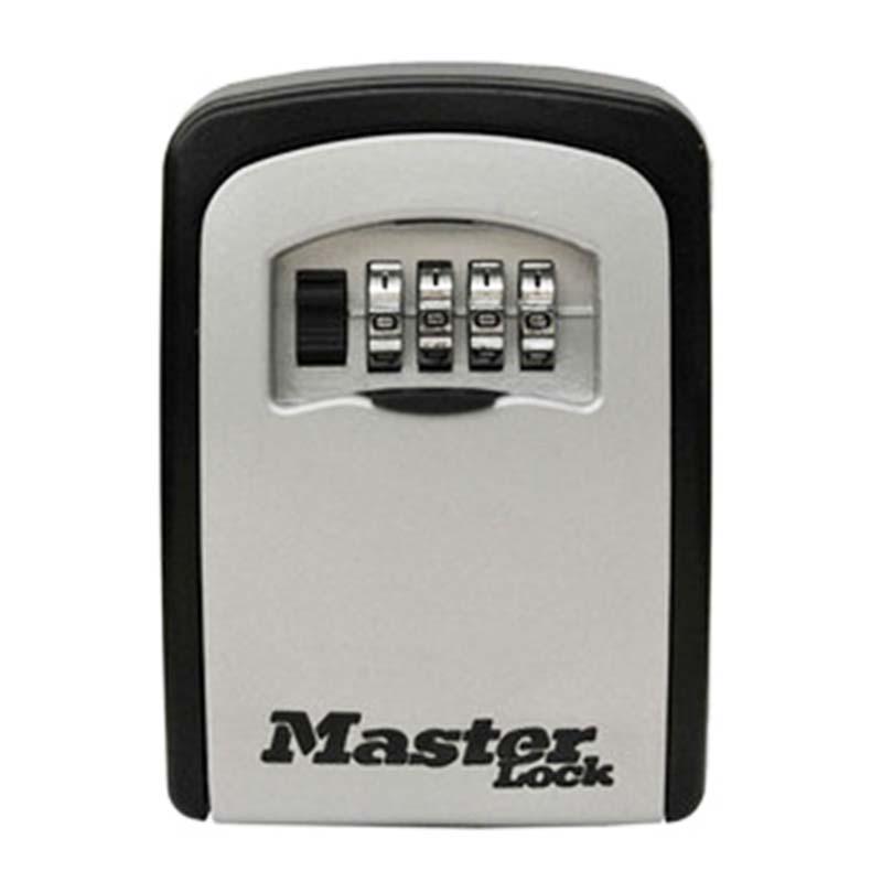 4個 マスターロック ダイヤル式 キーセーフ ブラック 5401JAD キーボックス 壁取り付けタイプ 防犯 Master Lock アMD | 