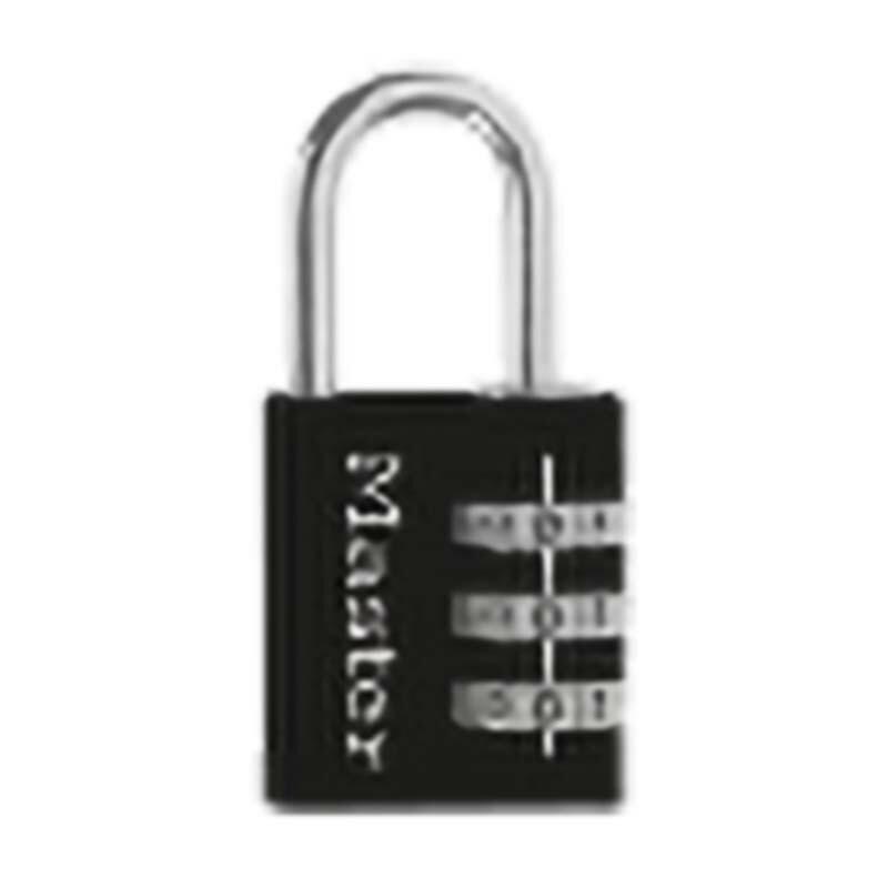 マスターロック ナンバー可変式 南京錠 ブラック 630JADBLK アルミ製 防犯 Master Lock アMD | 