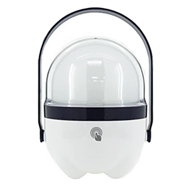 ドームランタンライト ネイビー 90049 USB充電式 取手付 ライト ランタン テーブルランプ 持ち運び 無段階調光 フYD | 