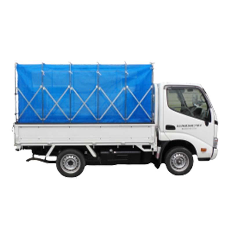 ホロコン 折りたたみ式 もみがらコンテナ 普通トラック用 6反歩型 HA-280N ネットタイプ 籾殻 運搬 コンテナ 折畳み式 イガラシ機械工業 オK 代引不可 | 