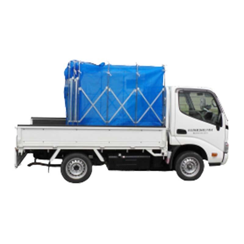 ホロコン 折りたたみ式 もみがらコンテナ 普通トラック用 6反歩型 HA-280N ネットタイプ 籾殻 運搬 コンテナ 折畳み式 イガラシ機械工業 オK 代引不可 |  | 01