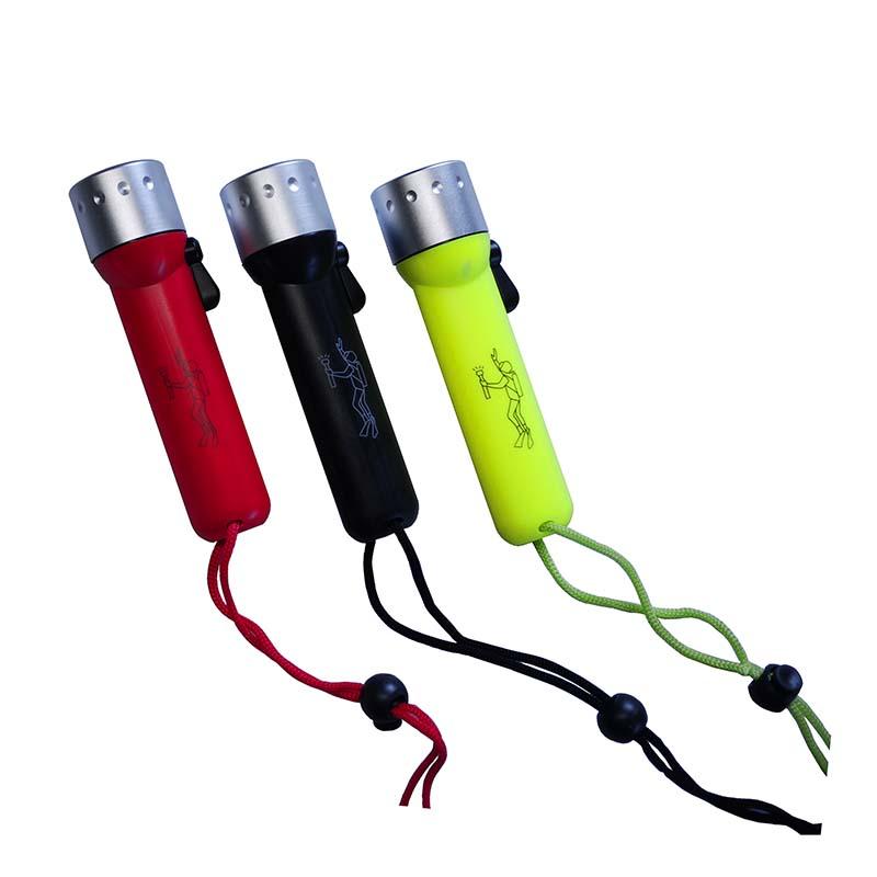 CREE 3W 完全防水 LEDダイビングライト LED ハンドライト キャンプ アウトドア 防災 防犯 懐中電灯 釣り 海水浴 スキューバダイビング 渋Y H | 