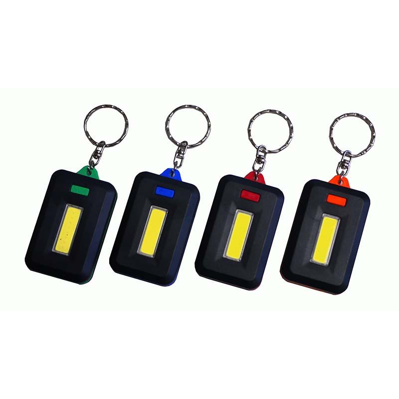 COB LEDライトキーホルダー 24個入 ディスプレー トラベルライト LED ライト 懐中電灯 サーチライト キャンプ アウトドア 防災 防犯 渋Y H |  | 01