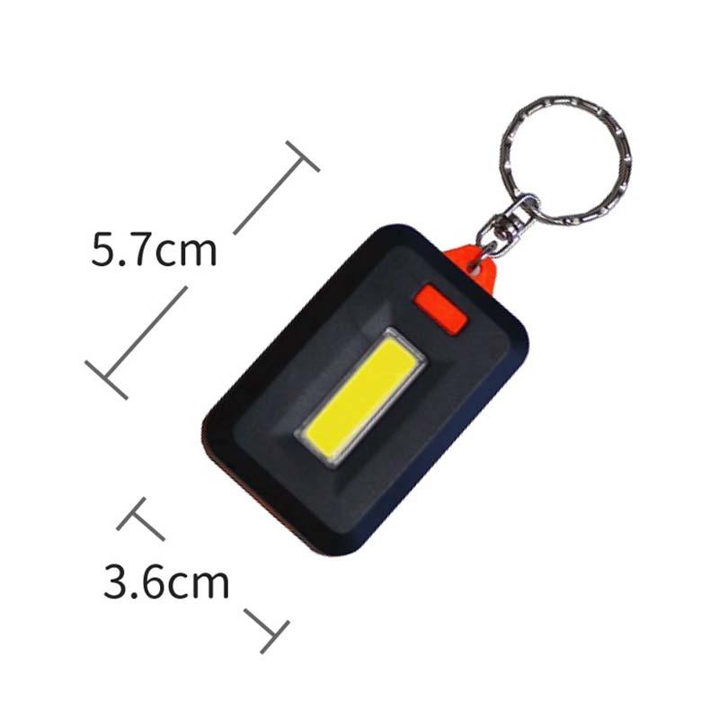 COB LEDライトキーホルダー 24個入 ディスプレー トラベルライト LED ライト 懐中電灯 サーチライト キャンプ アウトドア 防災 防犯 渋Y H |  | 03