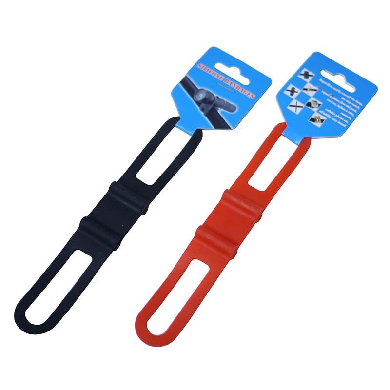 自転車用 シリコンアタッチメント ライト 装着 アタッチメント サイクリング バイク 自転車 安全 渋Y H | 