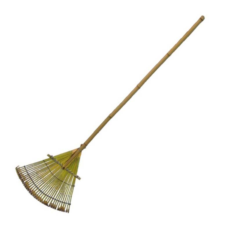 竹クマデ 大 33本爪 42×140cm 竹製 竹熊手 松葉熊手 熊手 くまで クマデ 園芸 ガーデニング 庭 落ち葉 枯葉 日本庭園 渋Y H 個人宅配送不可 | 