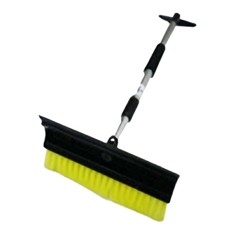 コンパル アルミ スノーブラシ E型 伸縮式 車の除雪に 除雪 雪落し カー用品 雪 車 アサノヤ産業D | アサノヤ産業