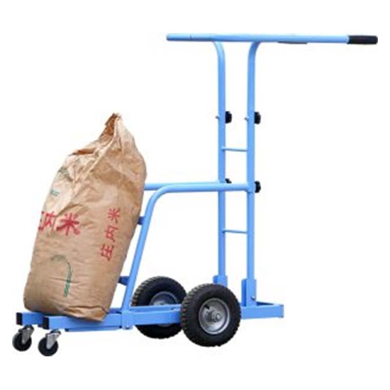 米袋移動台車 うんぱんマン RD-40 ノーパンクタイヤ使用 台車 米袋 移動 運搬 動力不要 腰 負担軽減 積み上げ 積上 作業 ラクラク 美善 bizen DZ | 